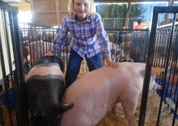 Wright Family Showing Animals 10